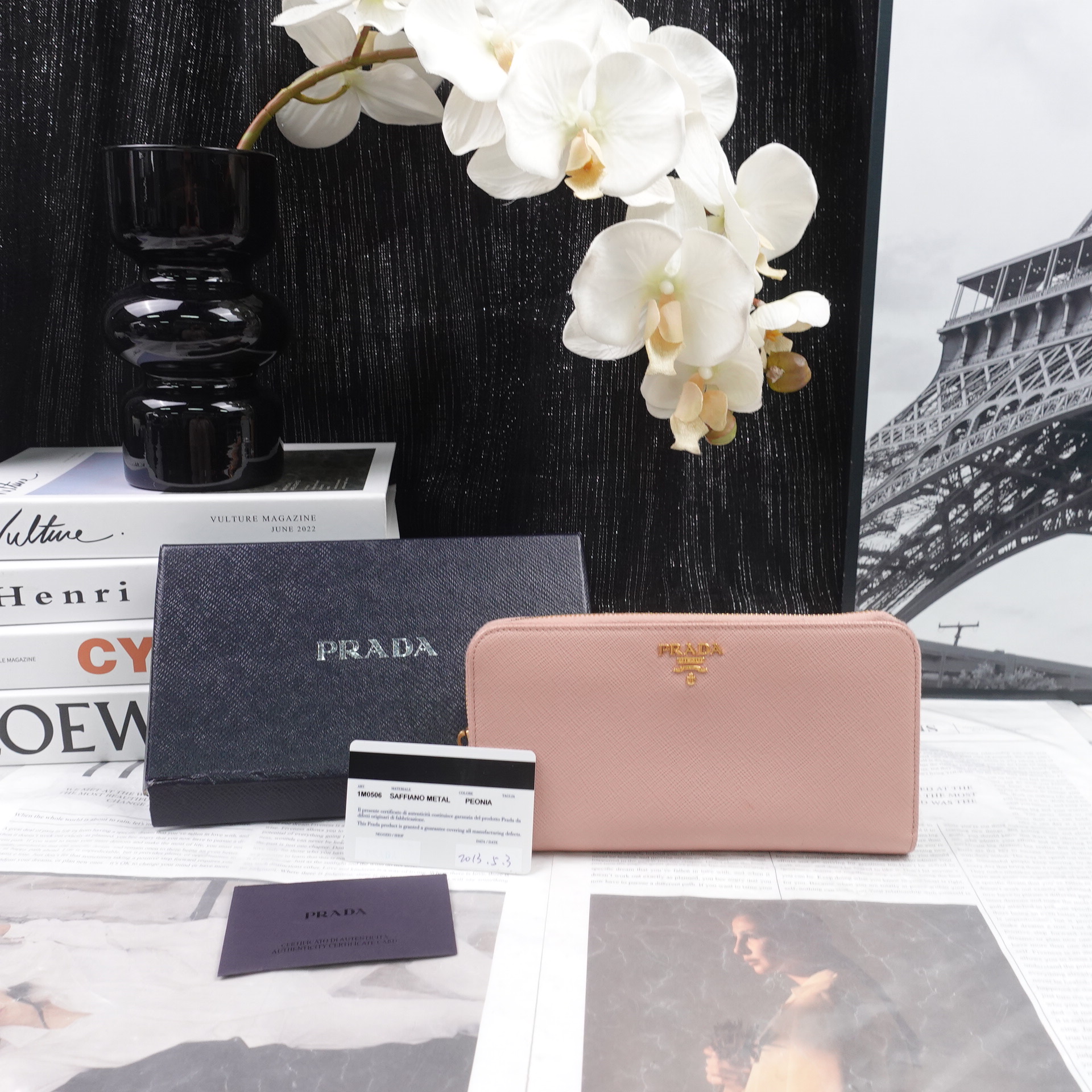 95新 Prada/普拉达 钱包/T10332138