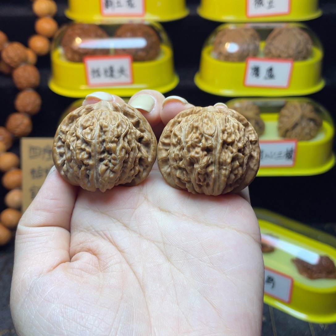 文玩核桃把件四座楼37