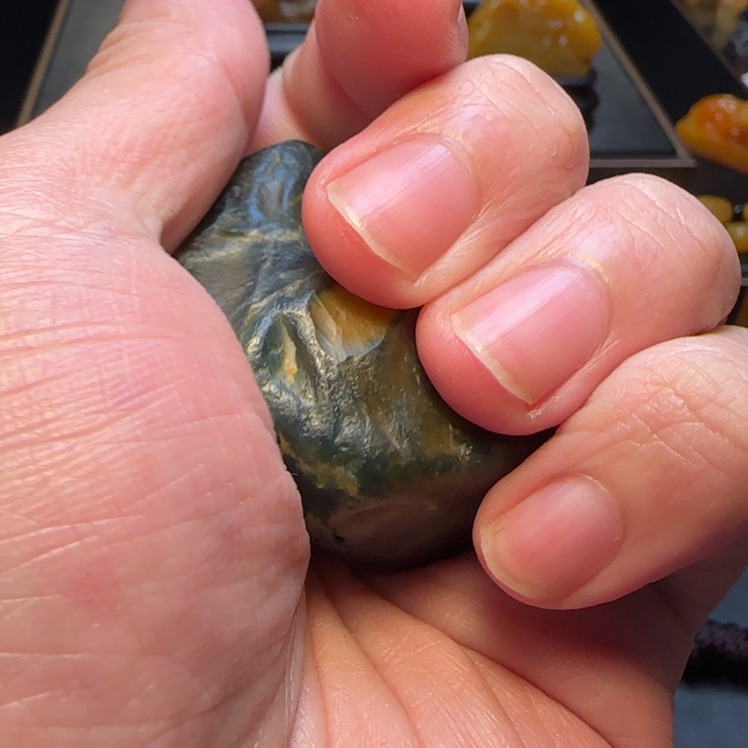 田黄石天*水寿山田黄石