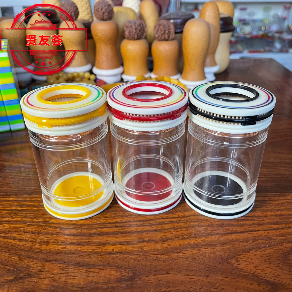 老谭罐 蝈蝈叫罐 蝈蝈罐 有机玻璃鸣虫罐60直径 高96蝈蝈鸣虫虫具