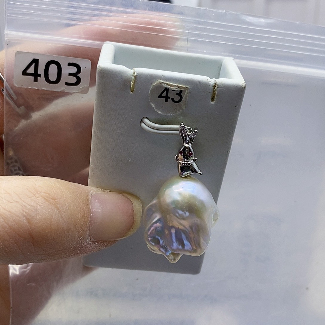 颈饰合金淡水珍珠