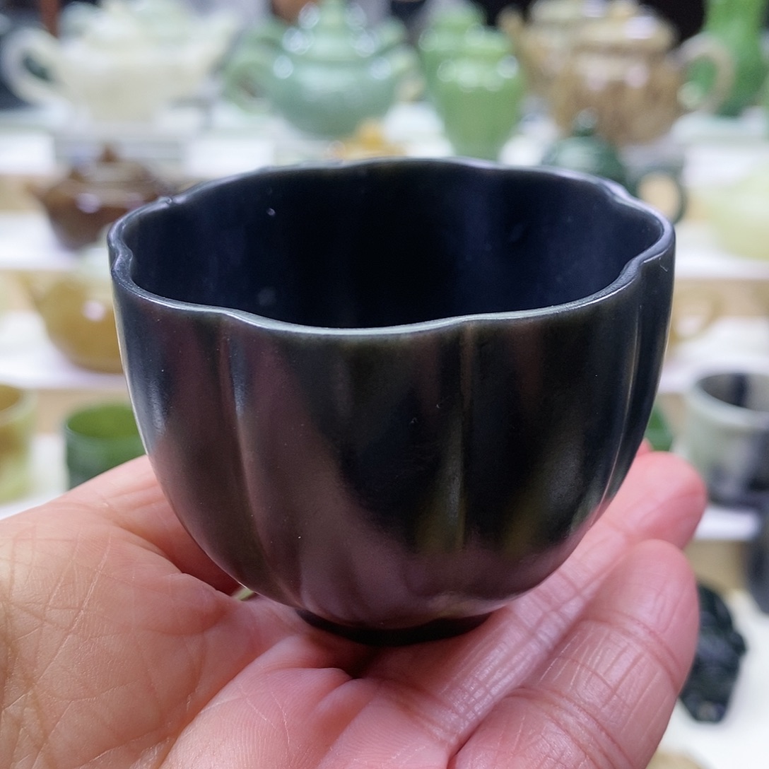 和田玉茶杯未镶嵌90ml