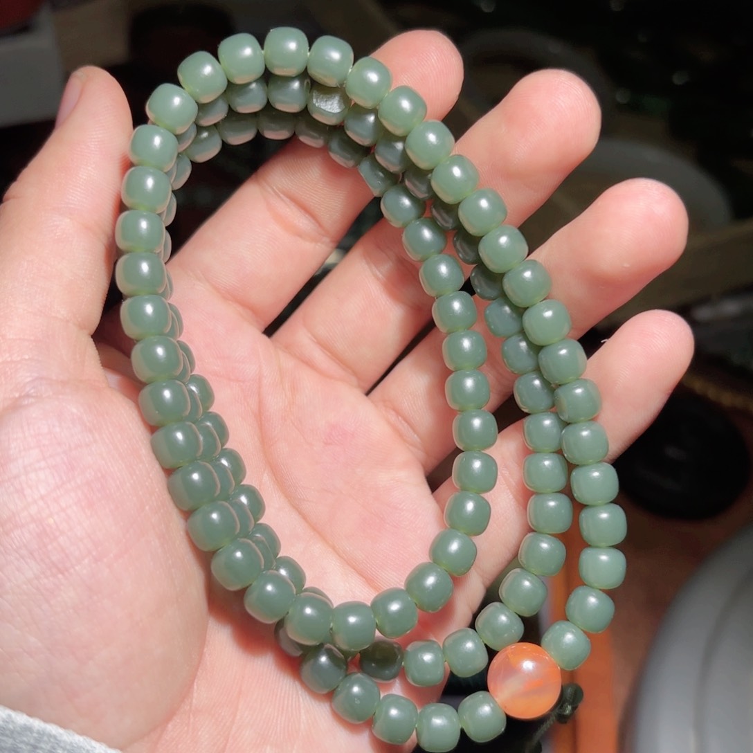 和田玉手链未镶嵌