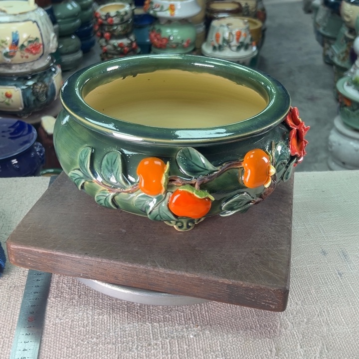 泳坤堂石湾盆微瑕