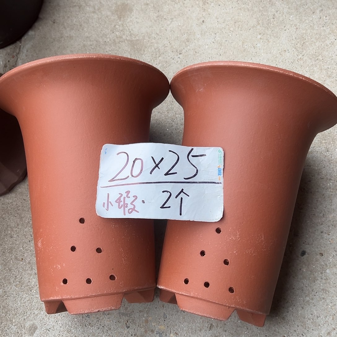 紫砂花盆宜兴紫砂花盆源头2只