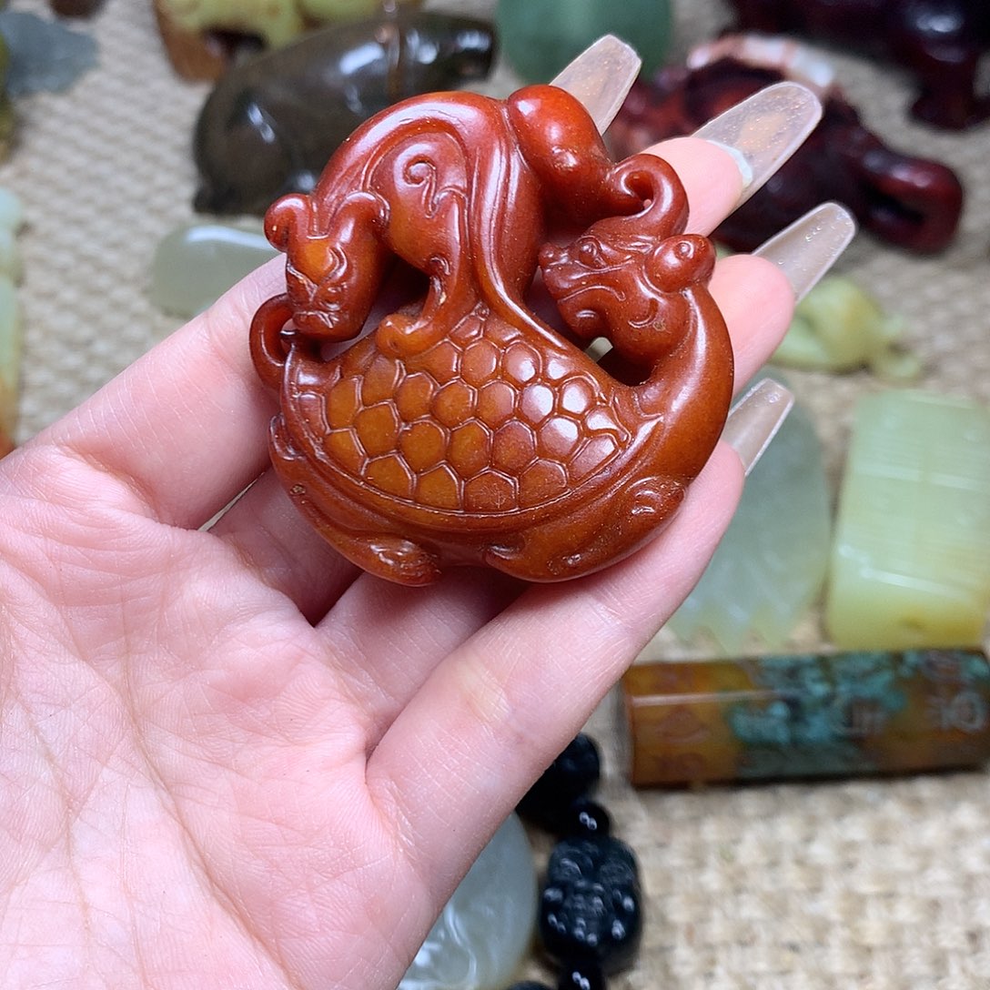 白玉菩提吊坠挂件