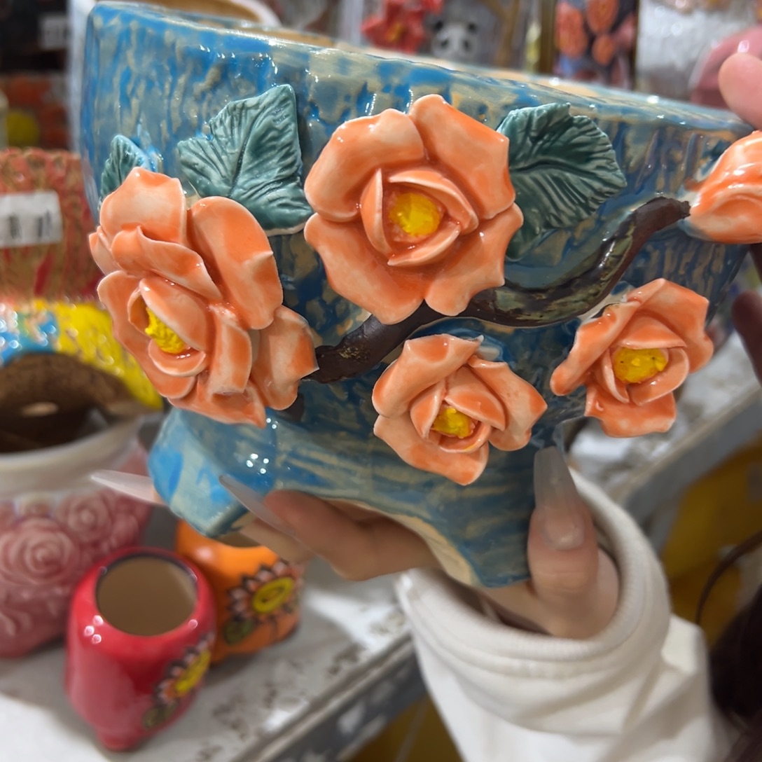 满20米飞秒退拉黑多肉花盆