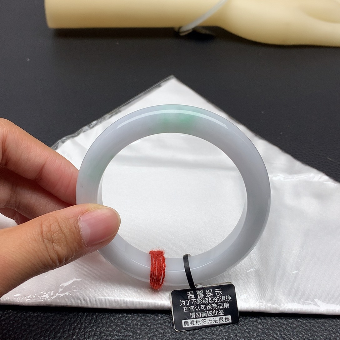 翡翠未镶嵌手镯55