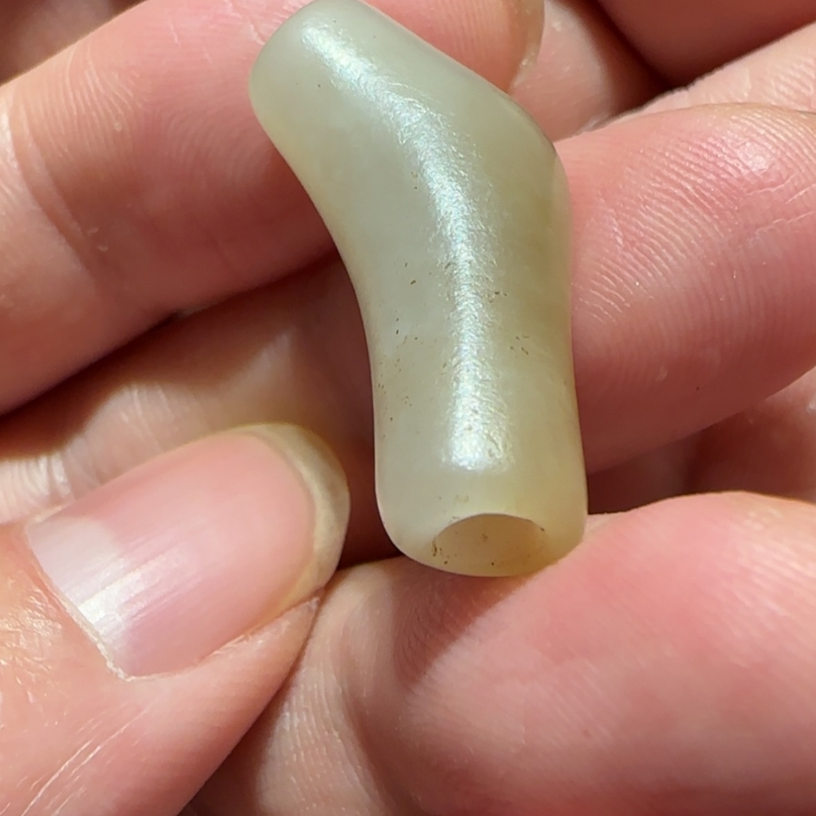 【闪购商品】和田玉车挂未镶嵌石**缘