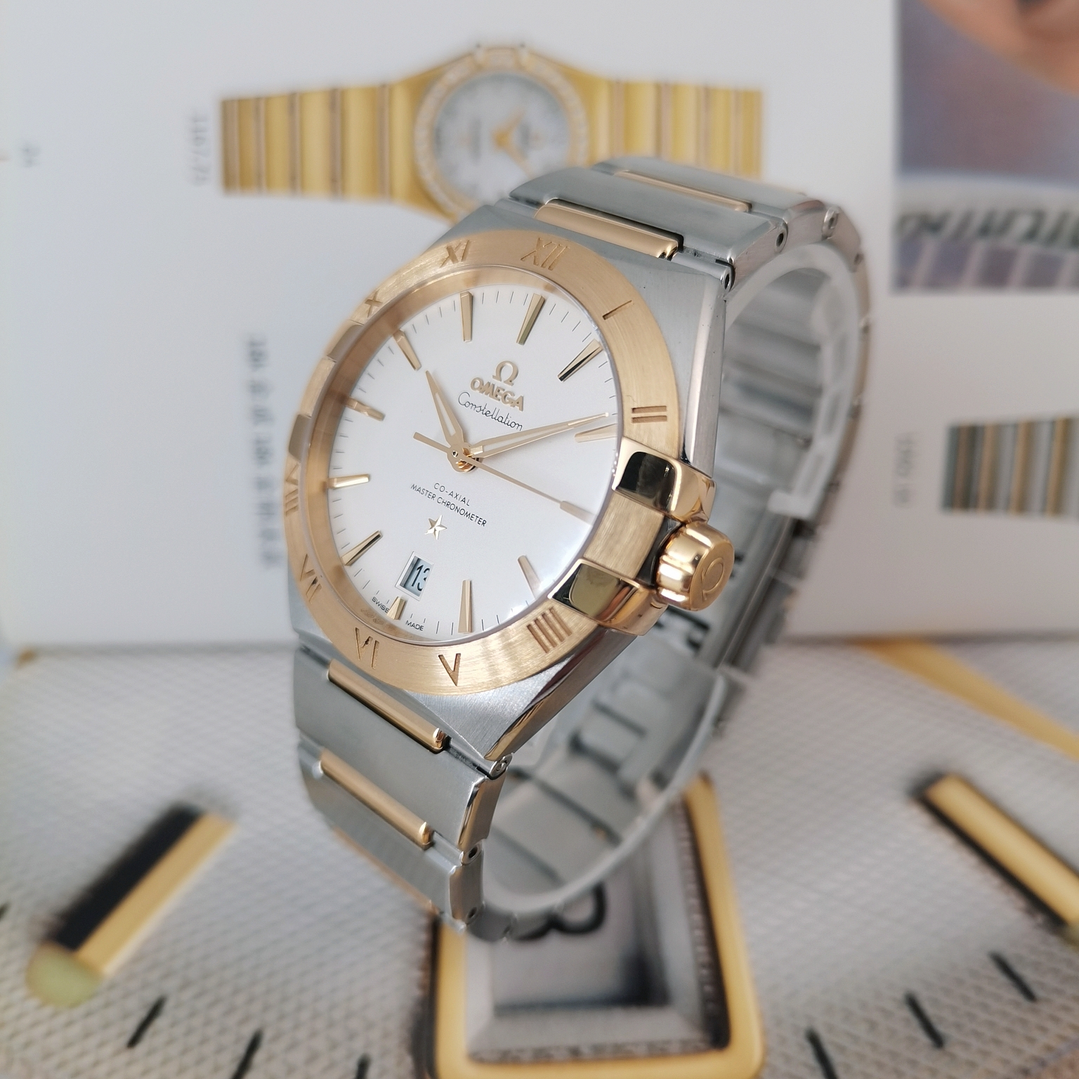 99新 Omega/欧米茄 星座/39mm/男表/131.20.39.20.02.002/机械