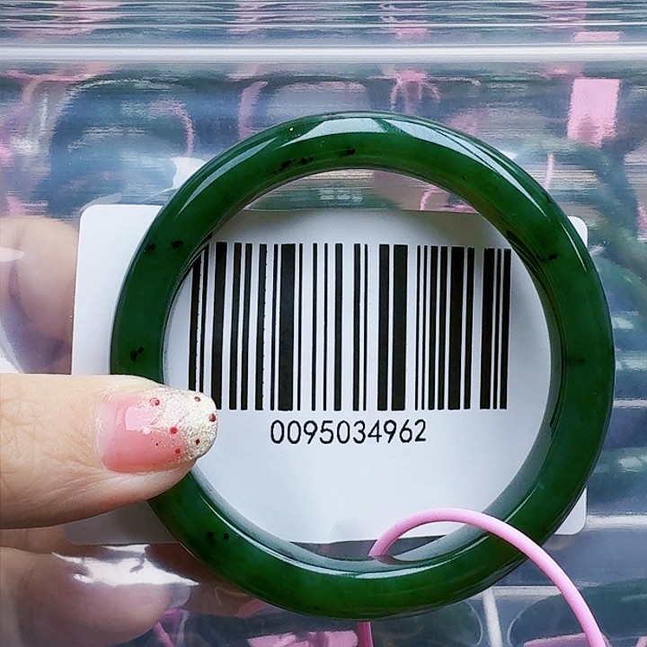 和田玉（碧玉）手镯未镶嵌5657