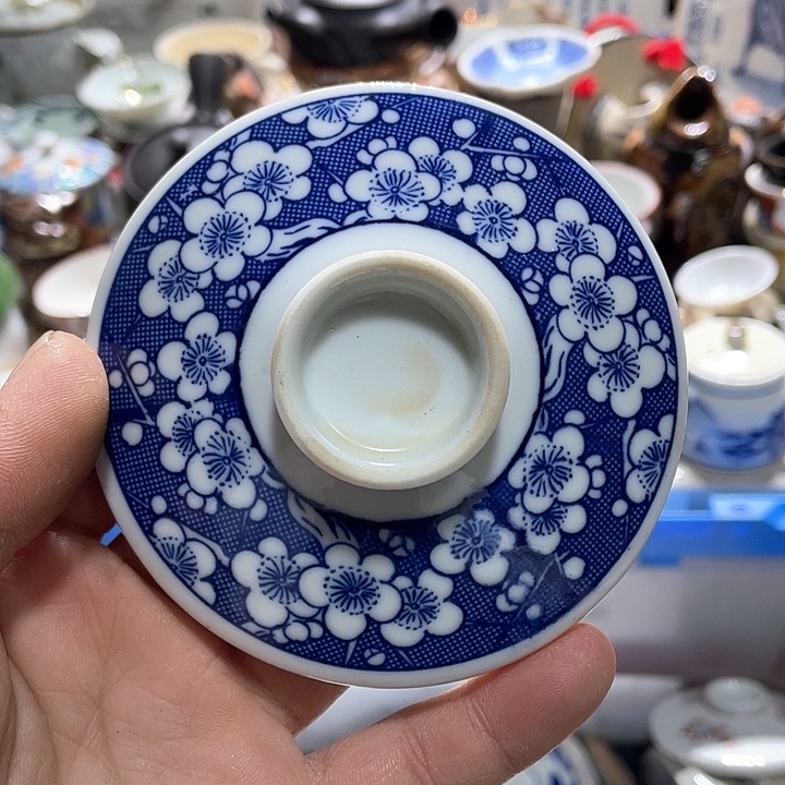 瓷片在一起的时候就是这样一