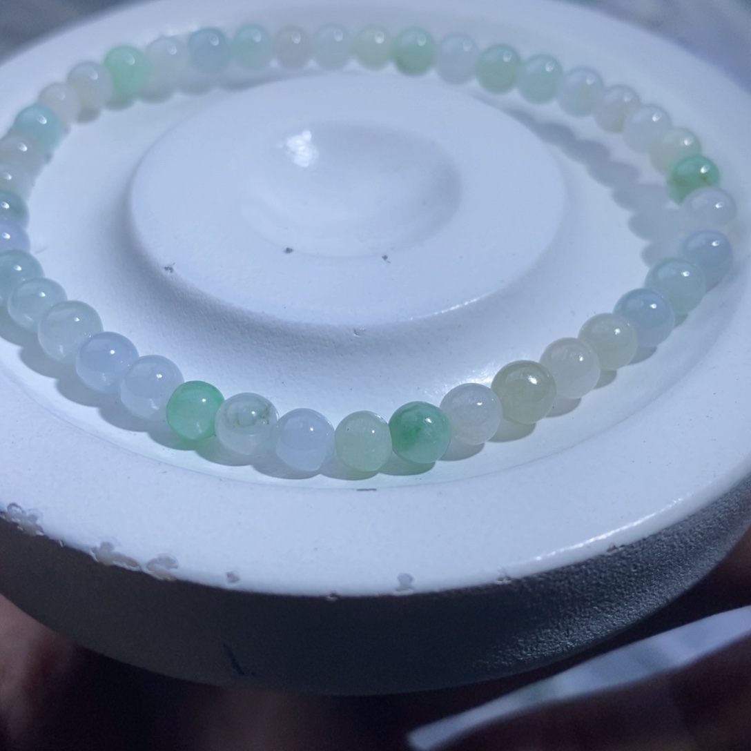 未镶嵌手串翡翠天然缅甸A货翡翠