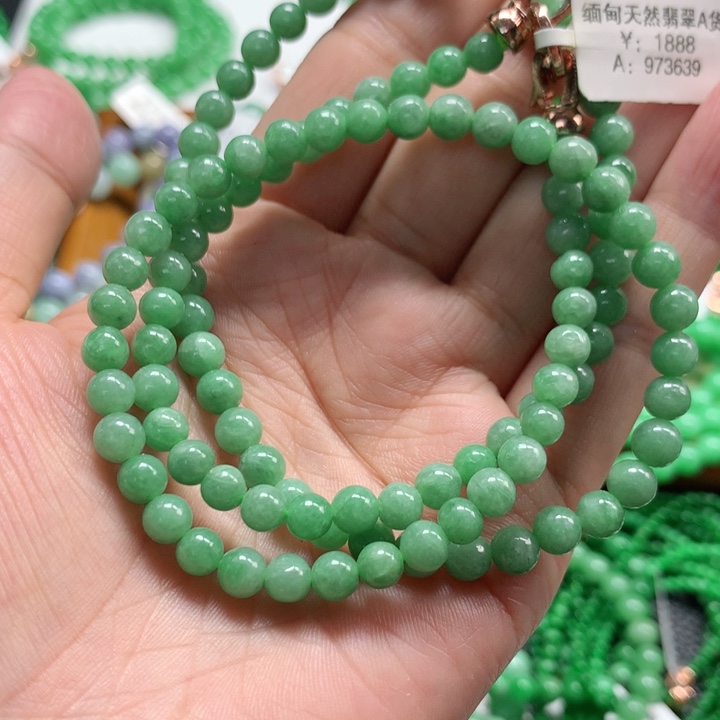 翡翠未镶嵌手链翡翠