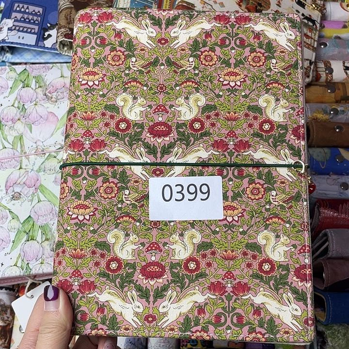 织绣A5活页不送纸399