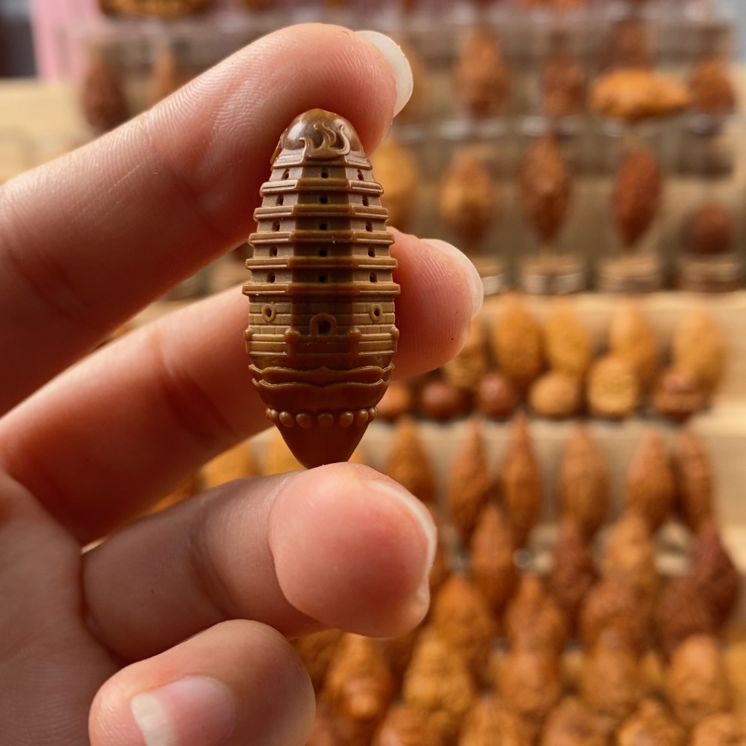 橄榄核手串/手链佛塔