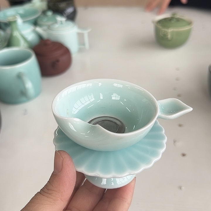 小米茶器龙泉青瓷