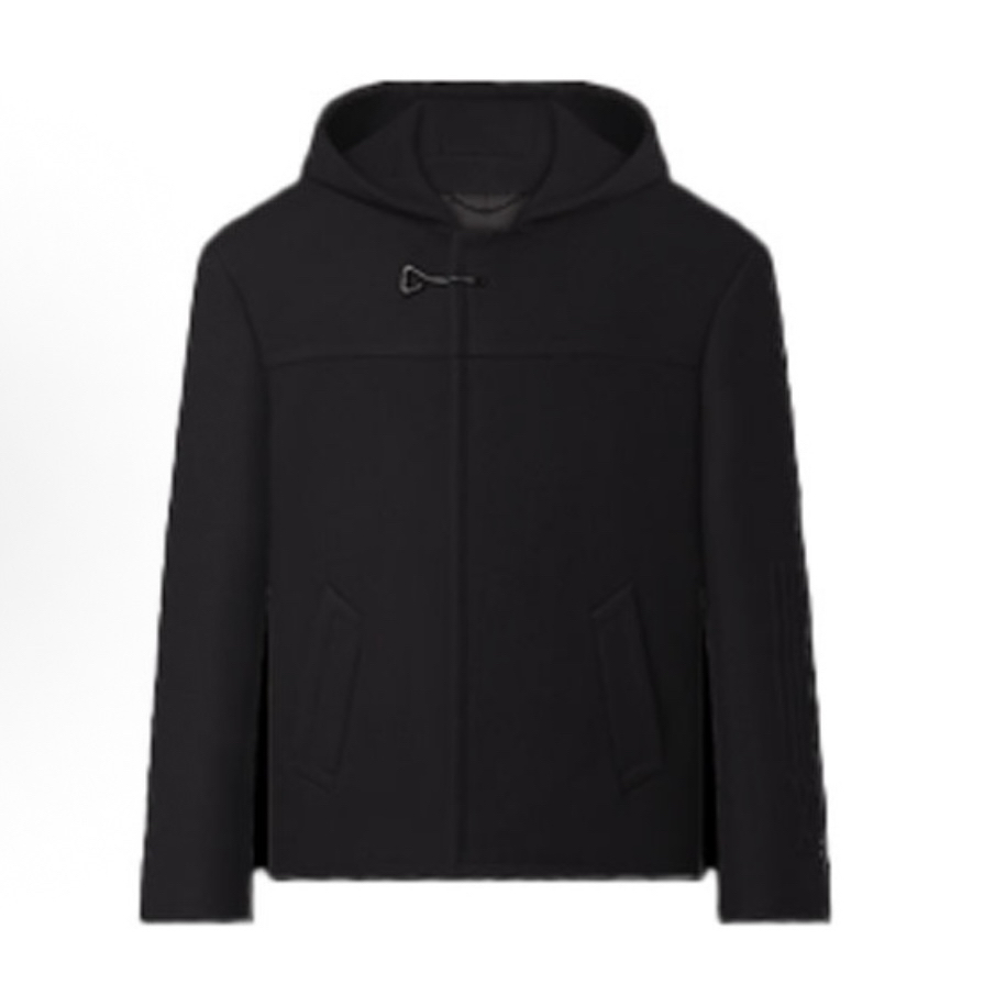 未使用 LouisVuitton/路易威登 黑色大衣外套 48码 md2060