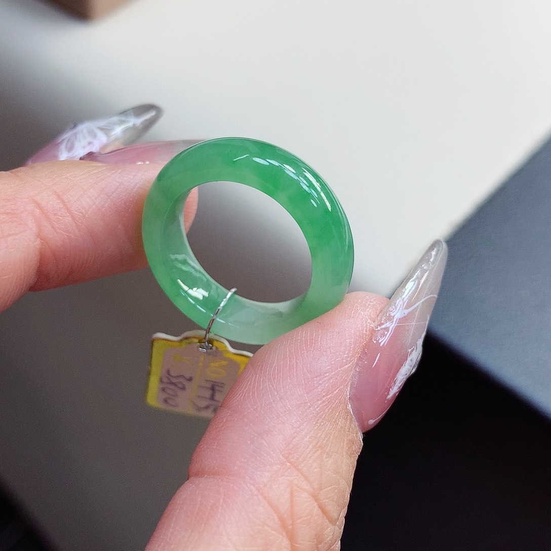 翡翠戒指未镶嵌14号