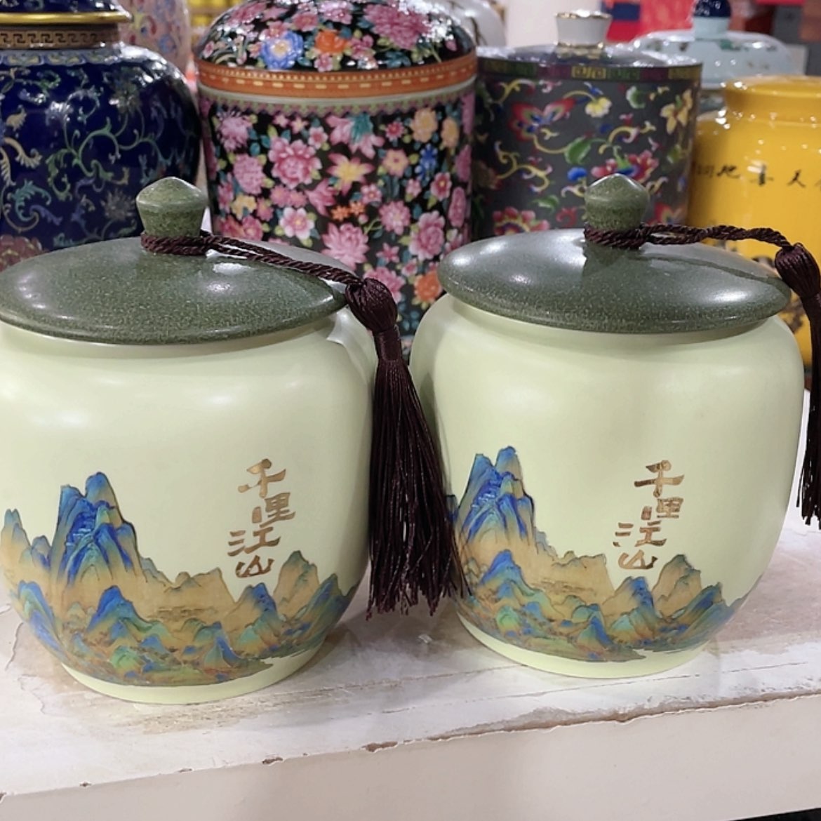 【闪购商品】罐陶瓷茶叶罐密封罐