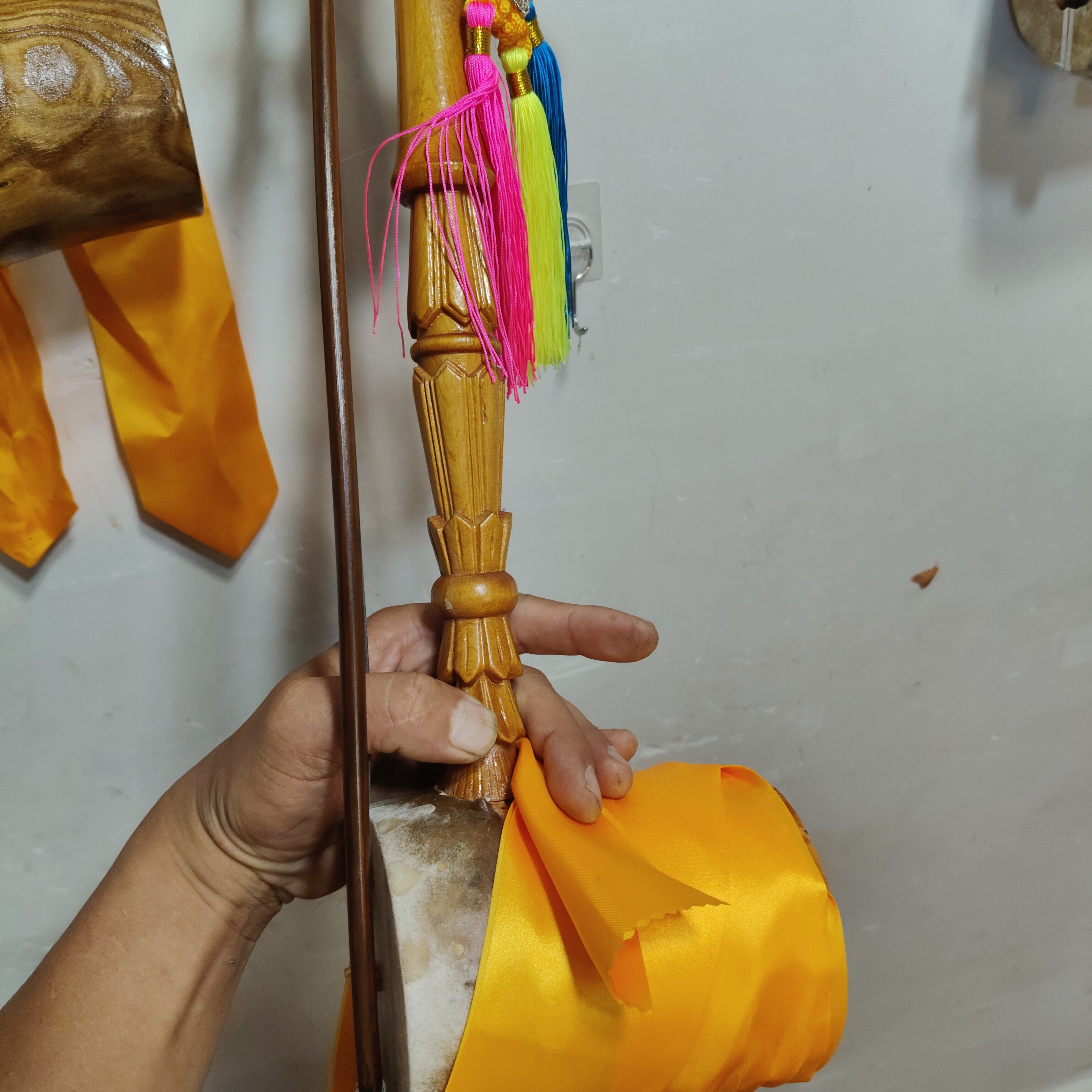 花式鼓槌高品质适合大小鼓使用颜色随机鼓棒