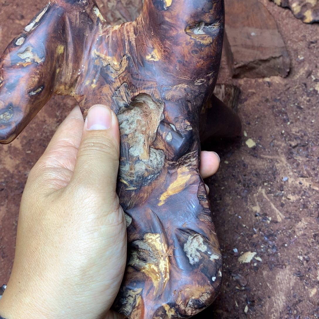 山***水黄花梨/降香黄檀原料切块定制不退不换