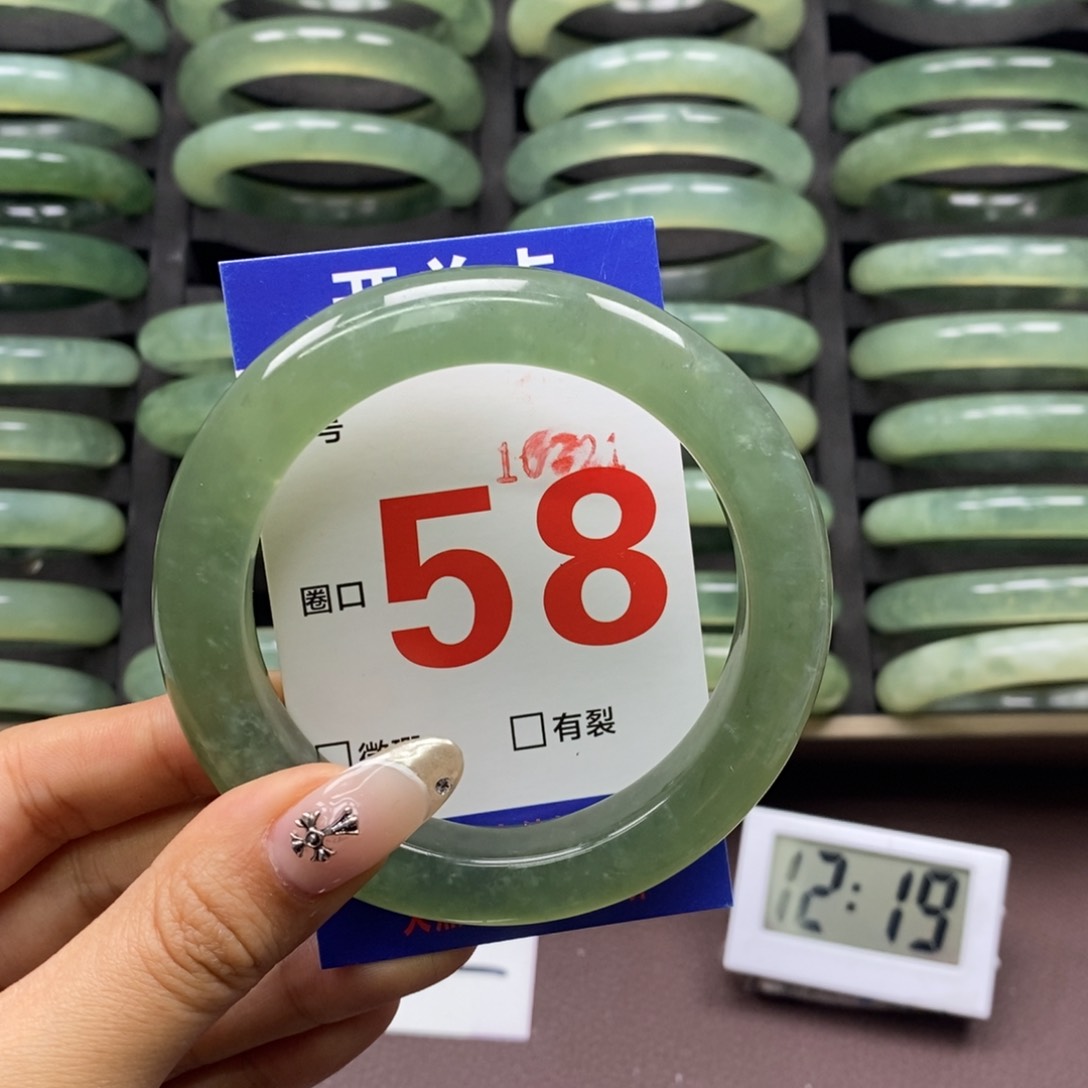 合金蛇纹石玉手镯