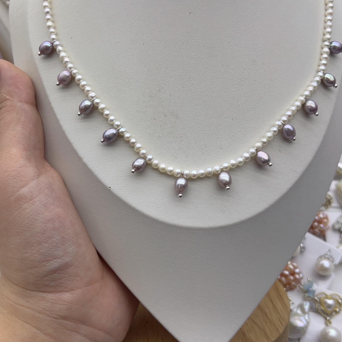 淡水珍珠颈饰未镶嵌