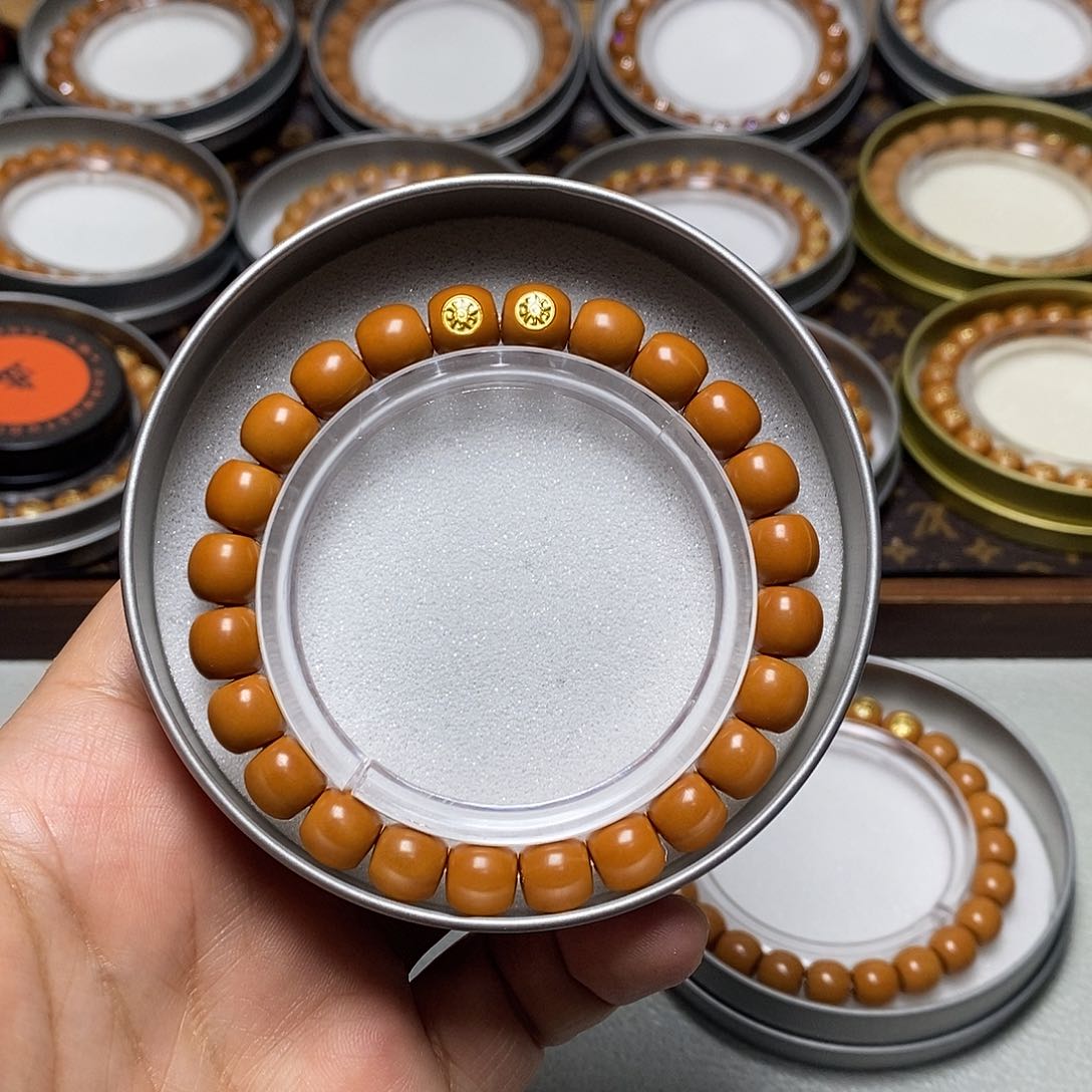 猴头核桃手串22号18k双标超小老型9左右