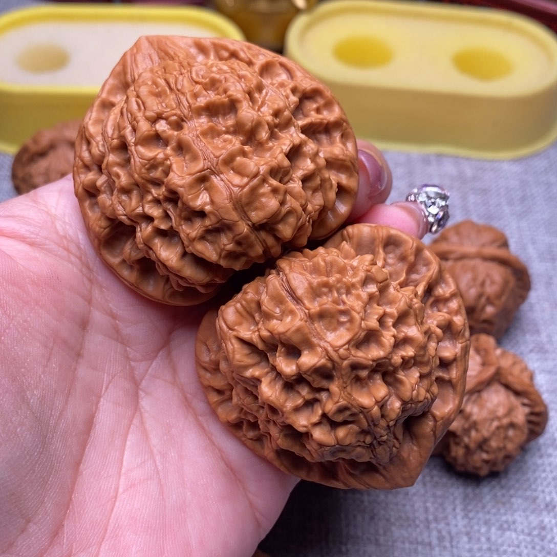 文玩核桃把件及**乐毕业官帽53全品