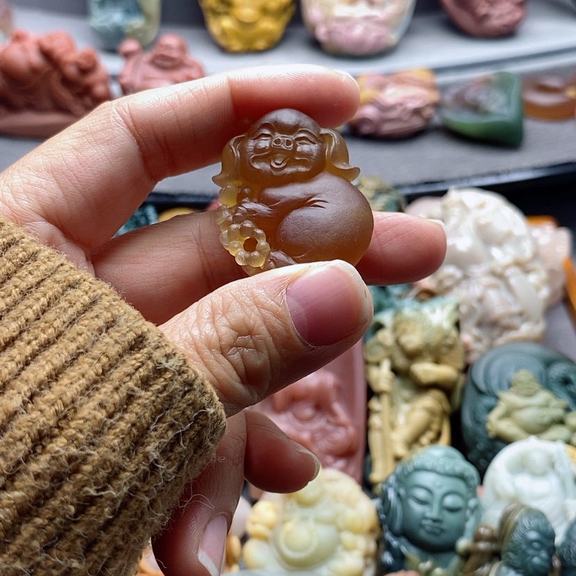 【闪购商品】未镶嵌吊坠定制玛瑙