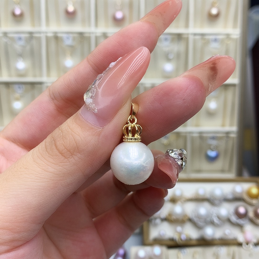 淡水珍珠合金吊坠(赠链)