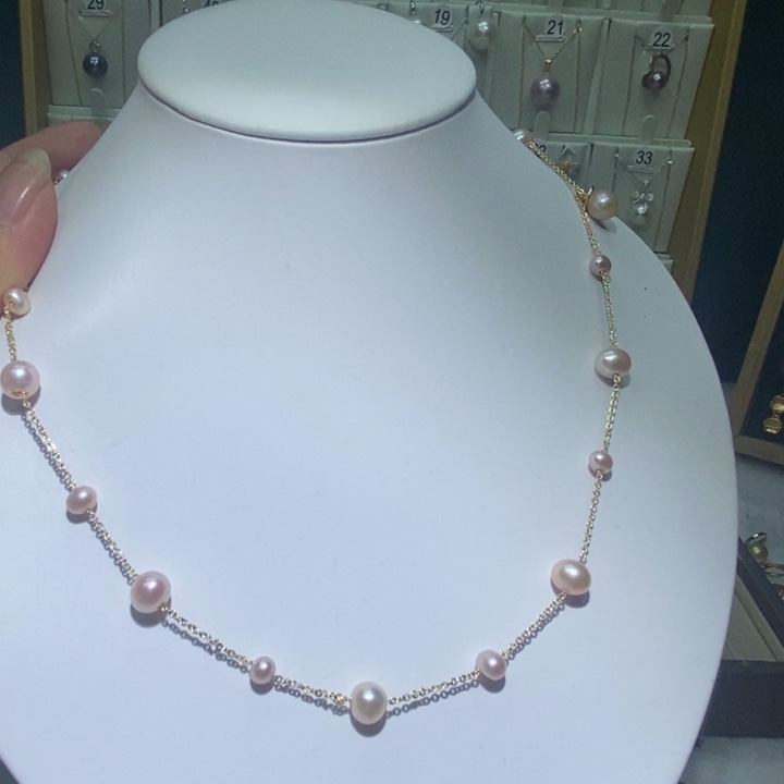 未镶嵌淡水珍珠项链
