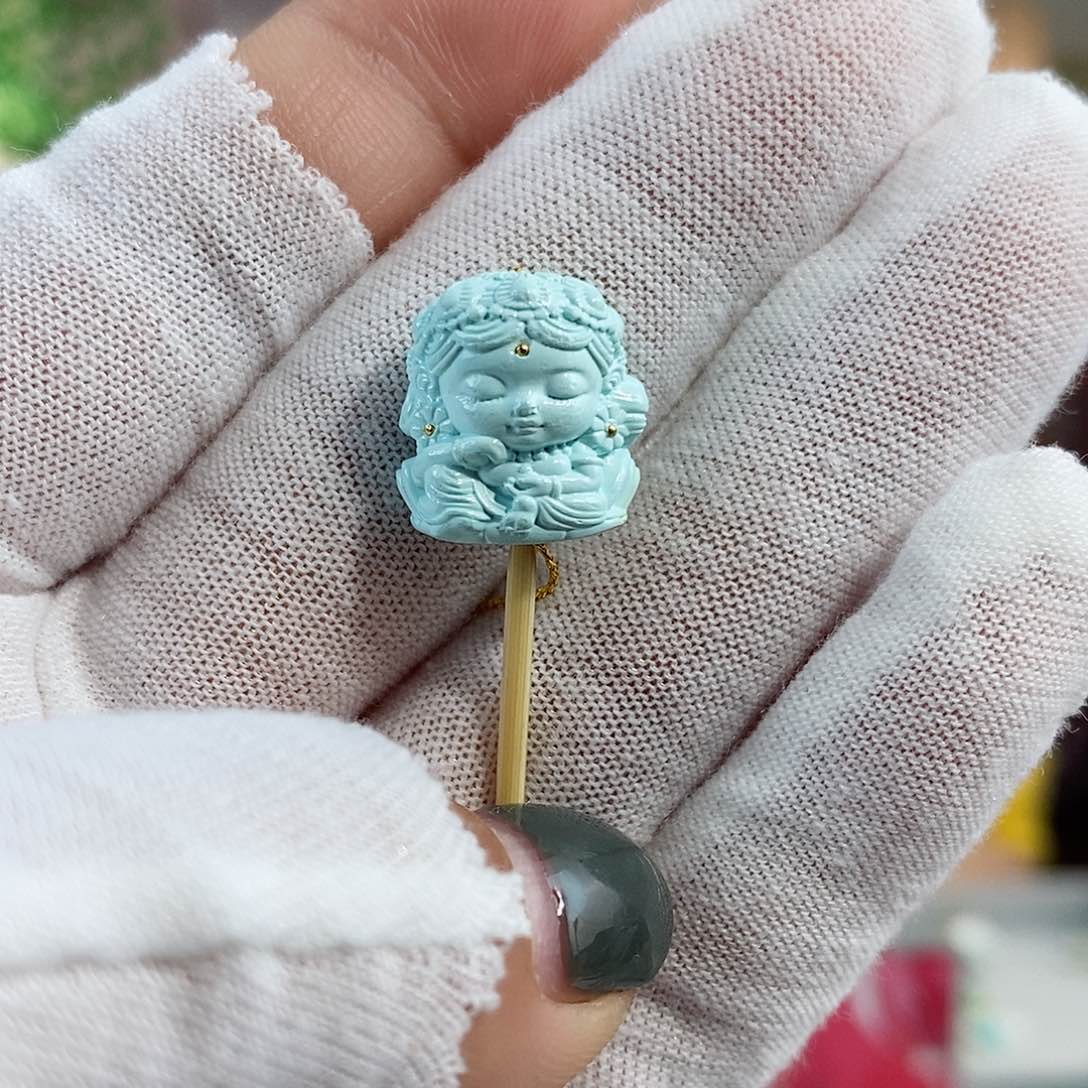 绿松石珠宝奇石未镶嵌