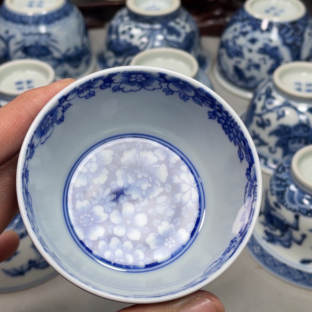 杯子景德镇陶瓷现代手工陶瓷茶具