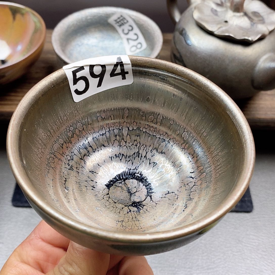 茶盏微瑕建盏主人杯子