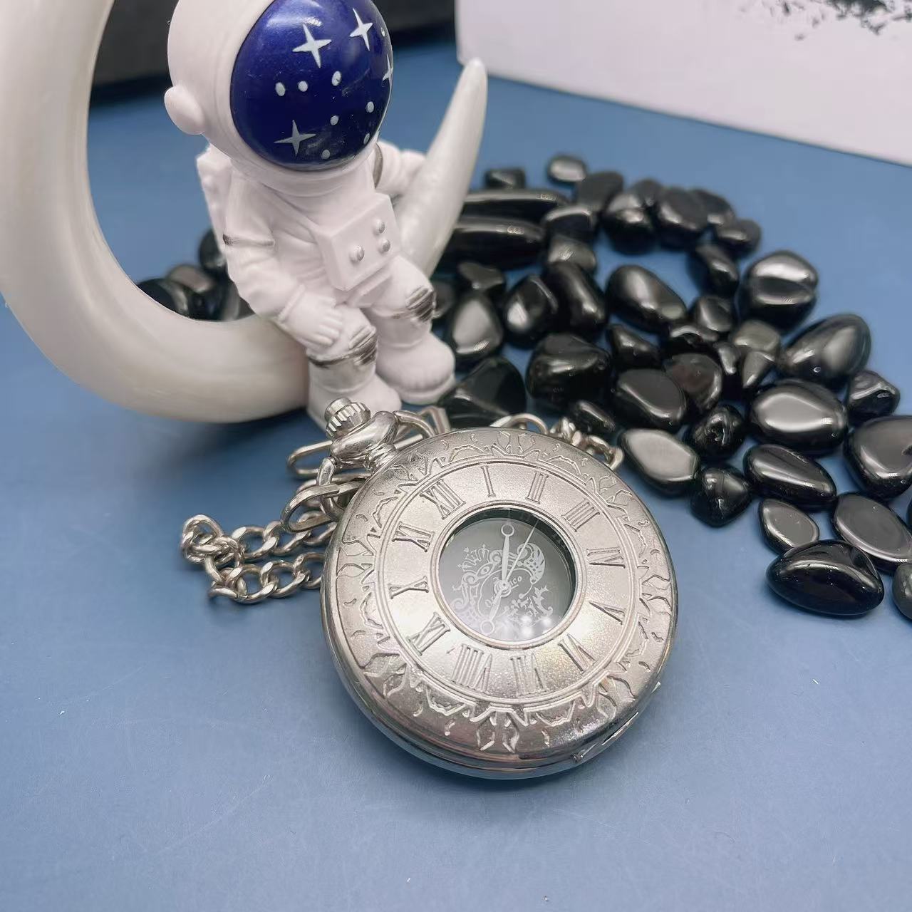 经典复古个性创意精美天使怀表配件，以直播间展示为准1011