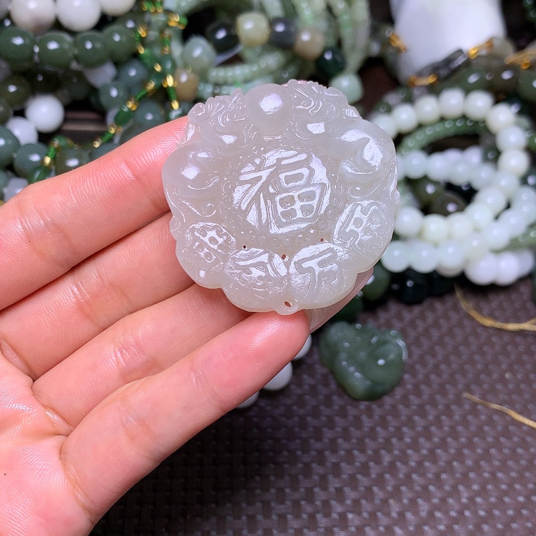 【闪购商品】和田玉未镶嵌颈饰