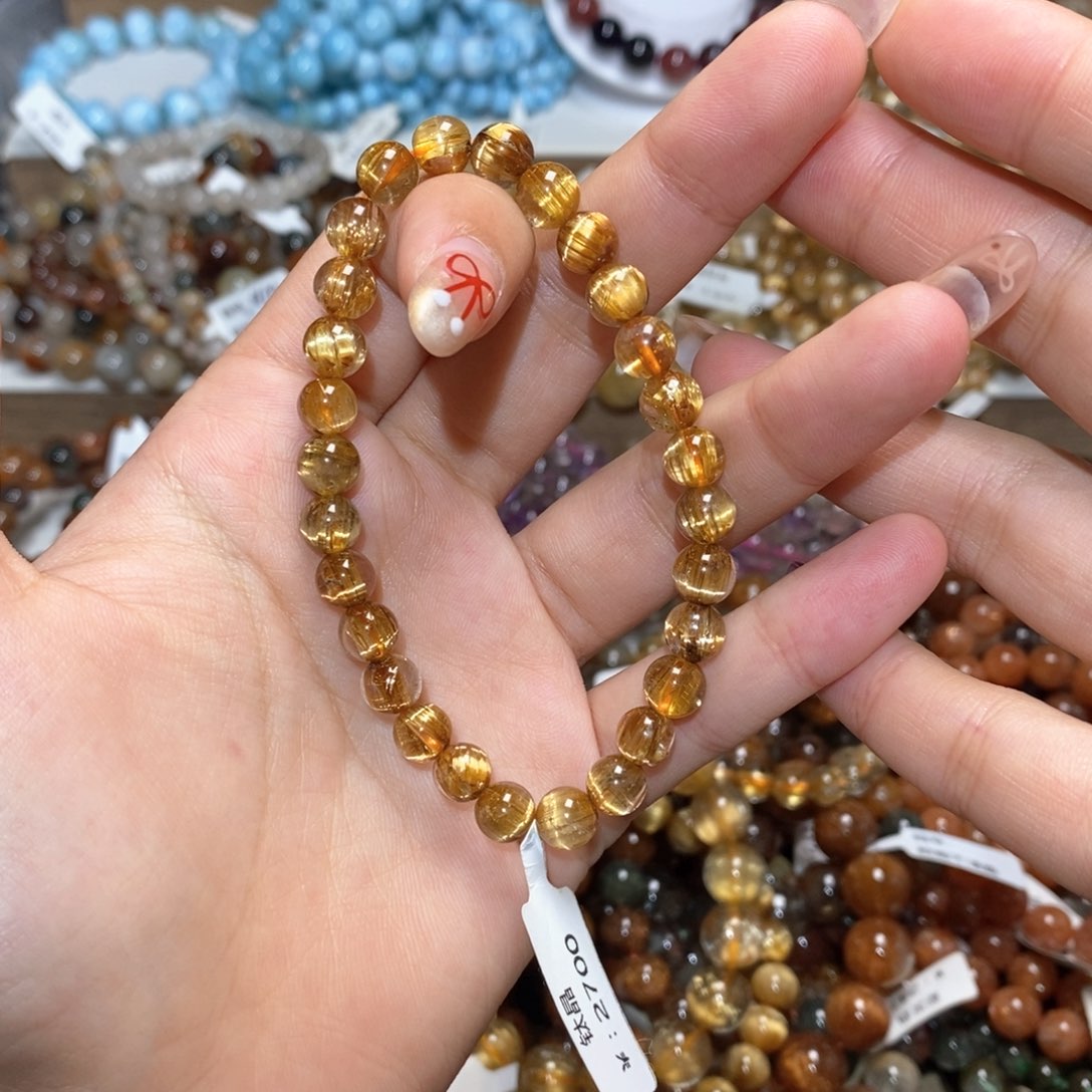 水晶手链未镶嵌手链