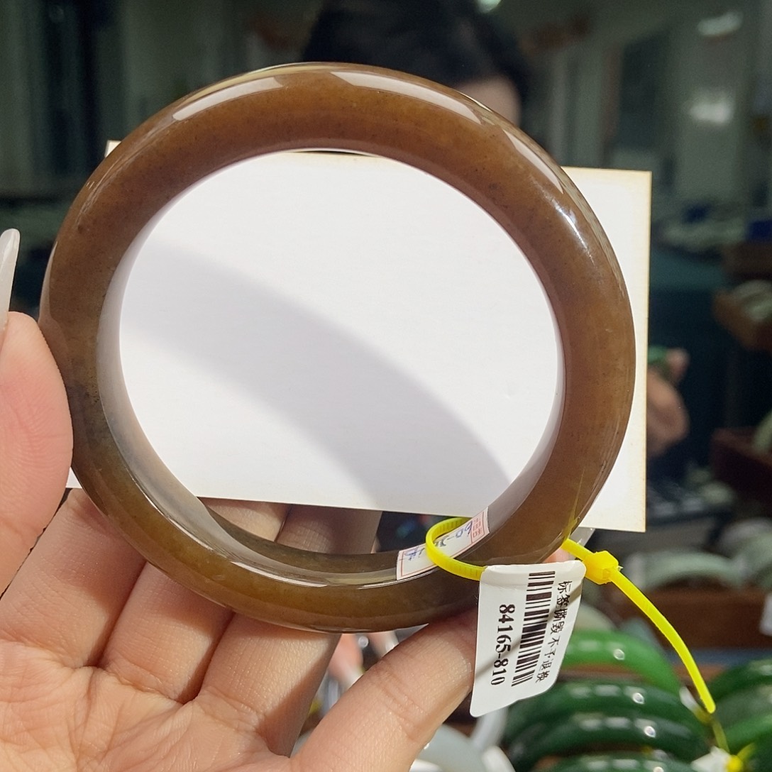 和田玉手镯未镶嵌61 62