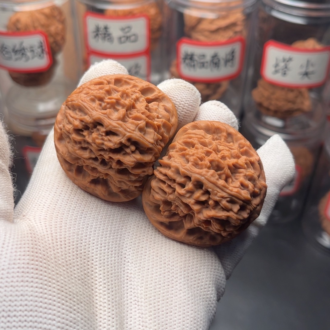 把件文玩核桃44老树南疆石