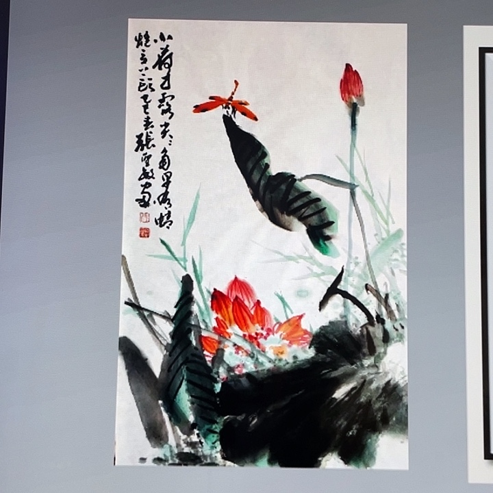 国画张圣敏先生纯手绘作品