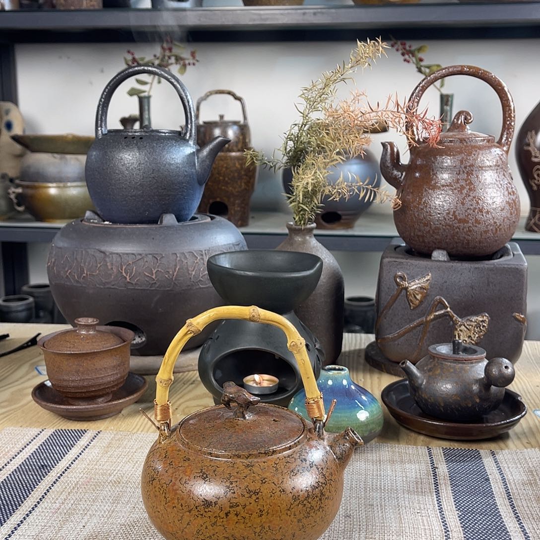 紫砂粗陶实用砂锅