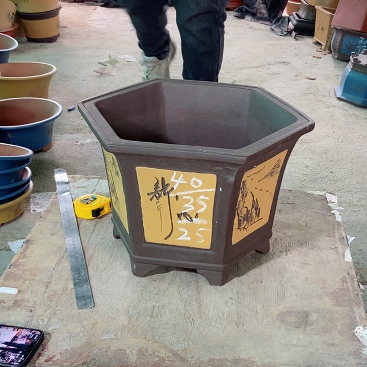 紫砂花盆紫砂紫砂