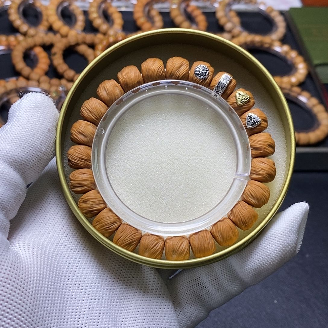 猴头核桃手串四标鬼印 10+ 全品 218号