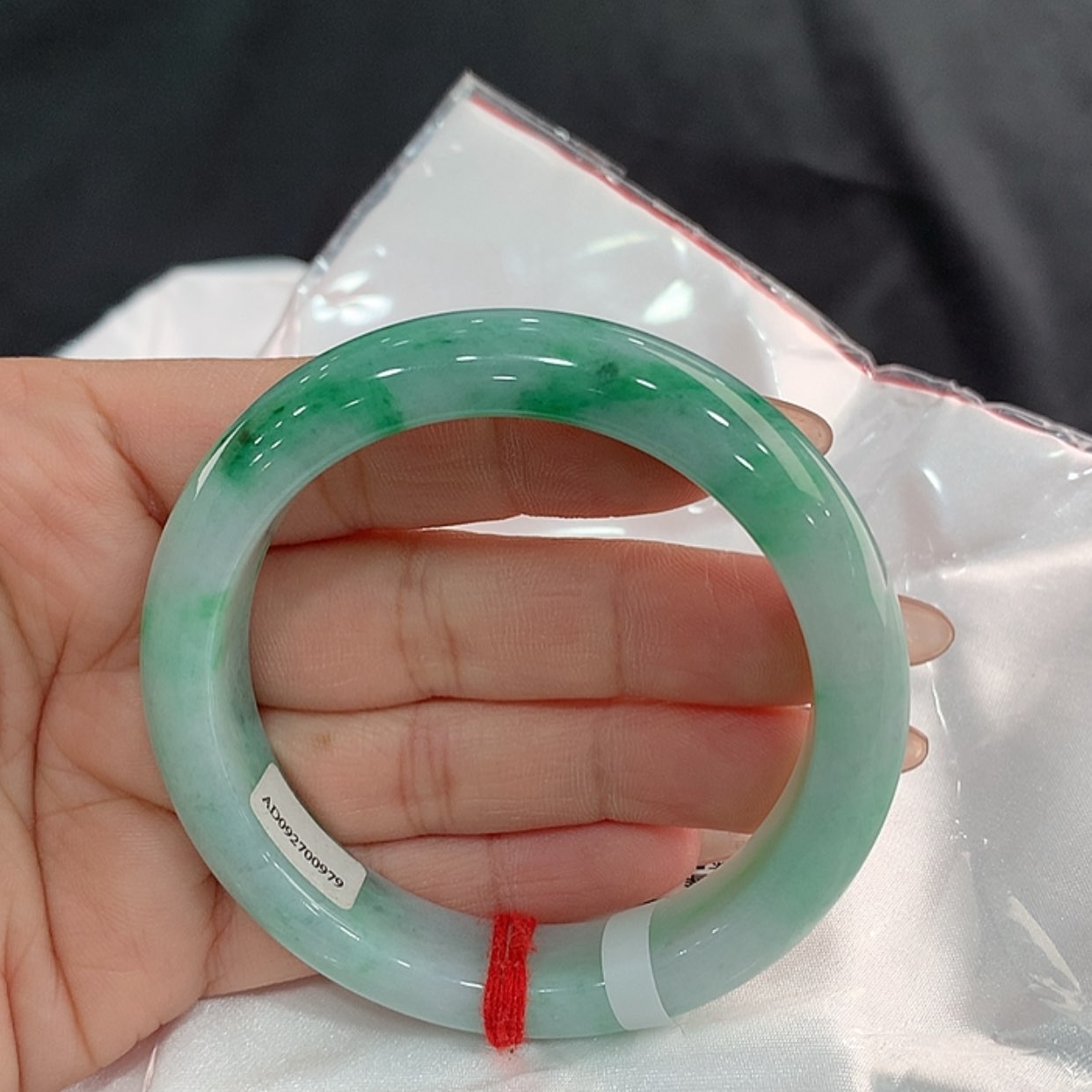 【闪购商品】翡翠手镯未镶嵌✨*熹56.4，55/56