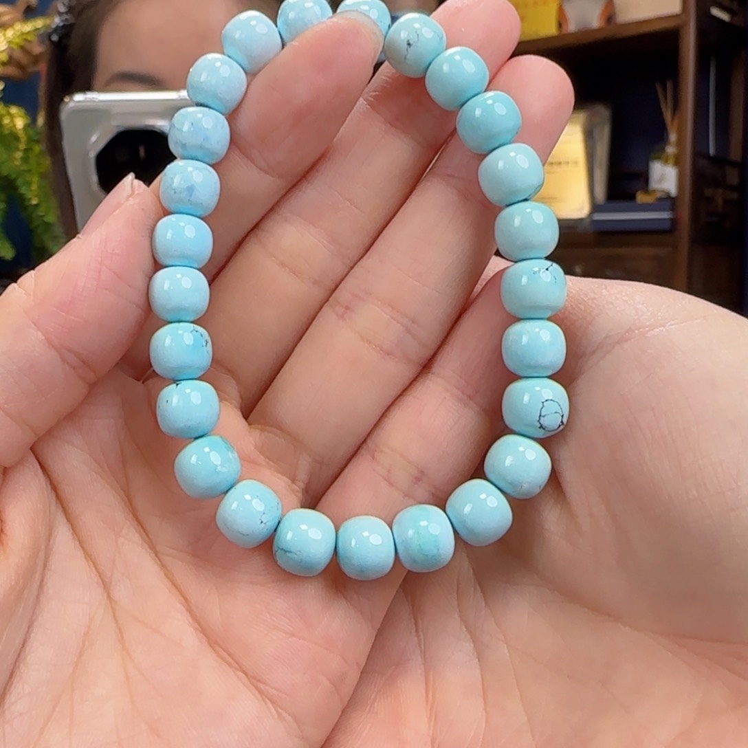 瑶***号未镶嵌绿松石手链555555555