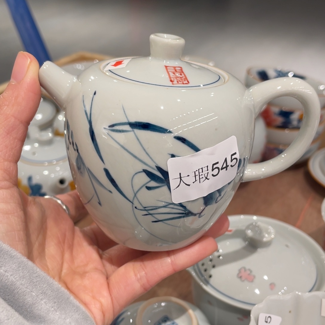 有瑕釉下彩纯手绘