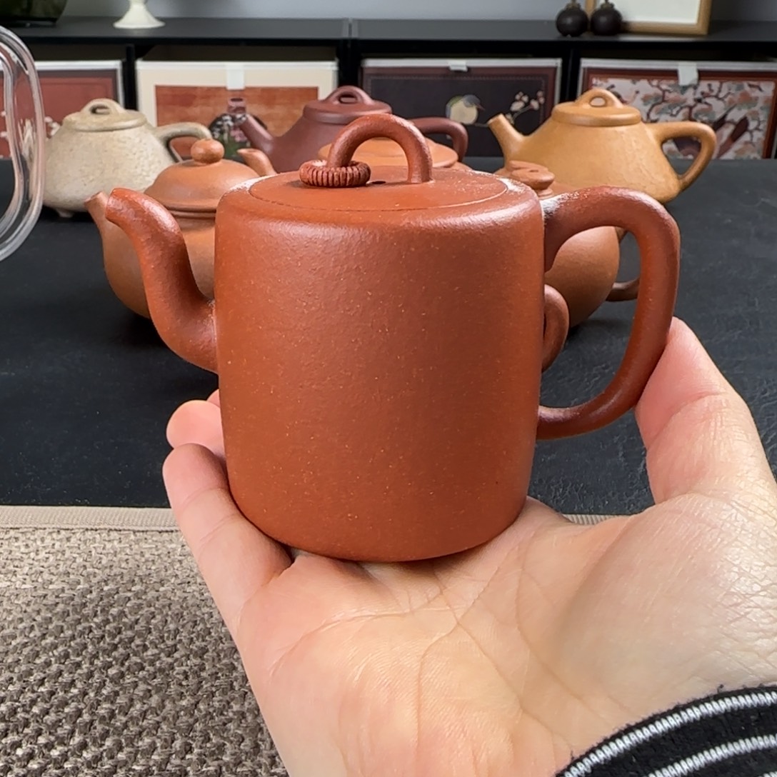 紫砂茶壶微瑕单圈