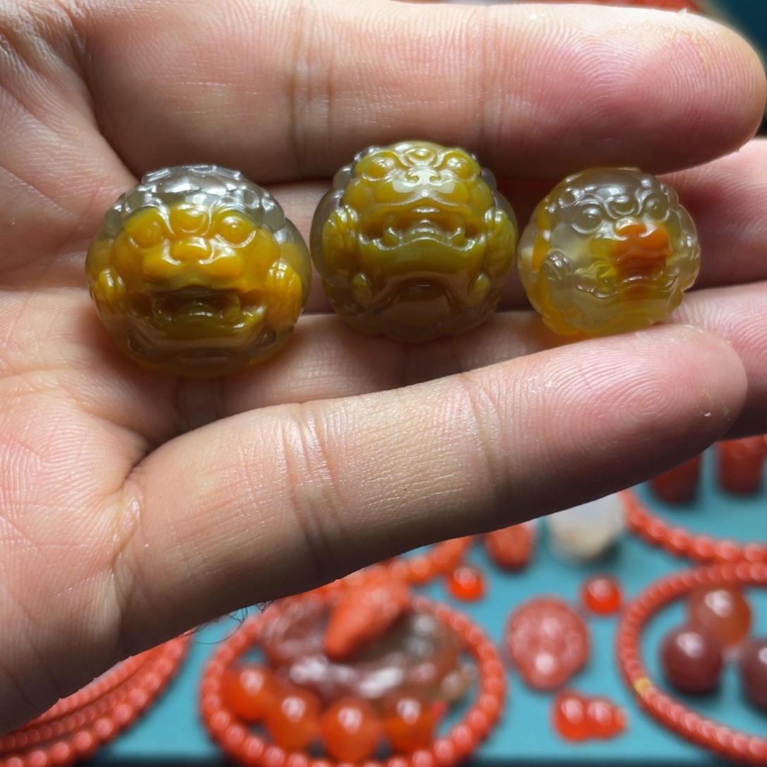 冬***季玛瑙/玉髓未镶嵌配饰